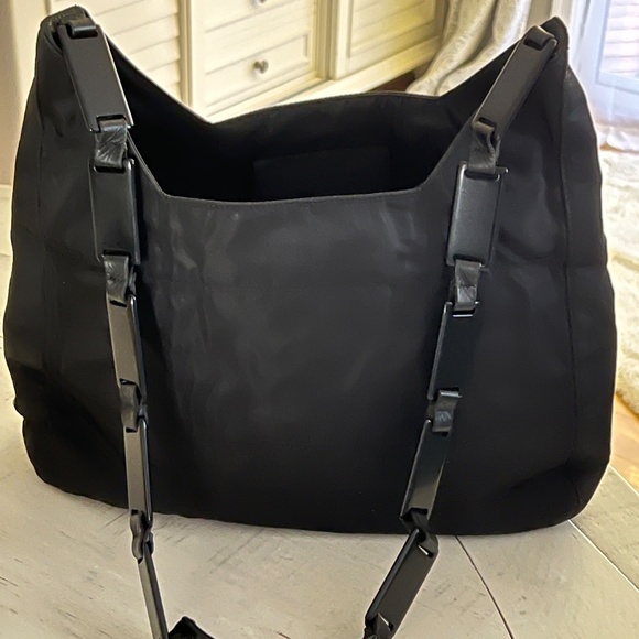 Prada Nylon Messenger Crossbody Bag – All Black / Made in Italy - Picture 5 of 10